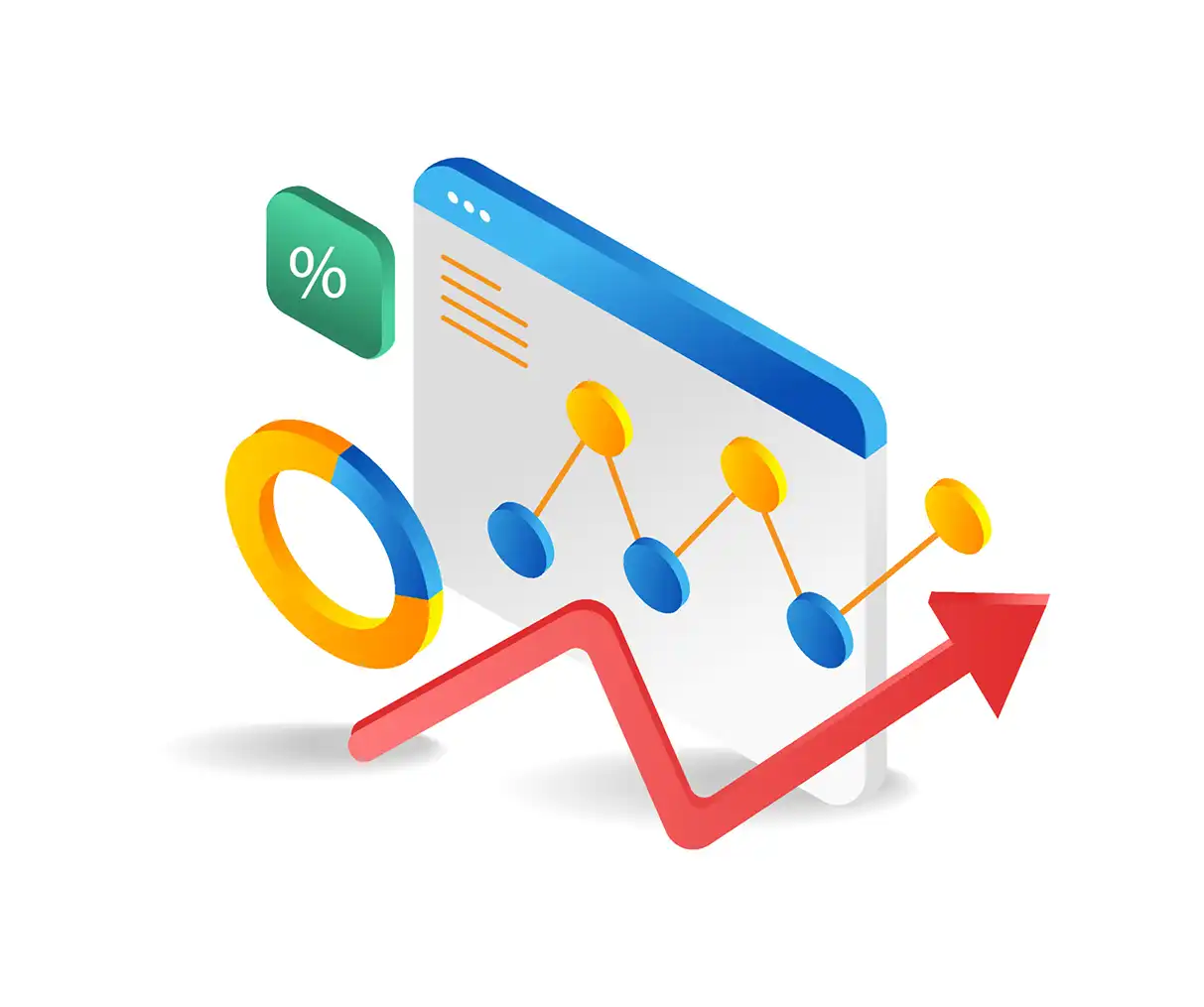 seo client analytics illustration